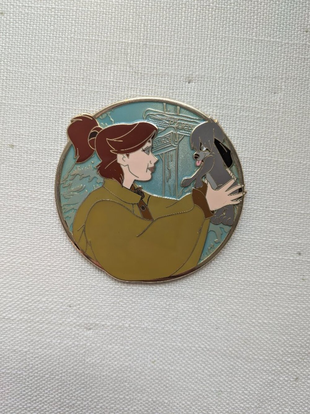 Anastasia Orphan with Pooka Profile pin